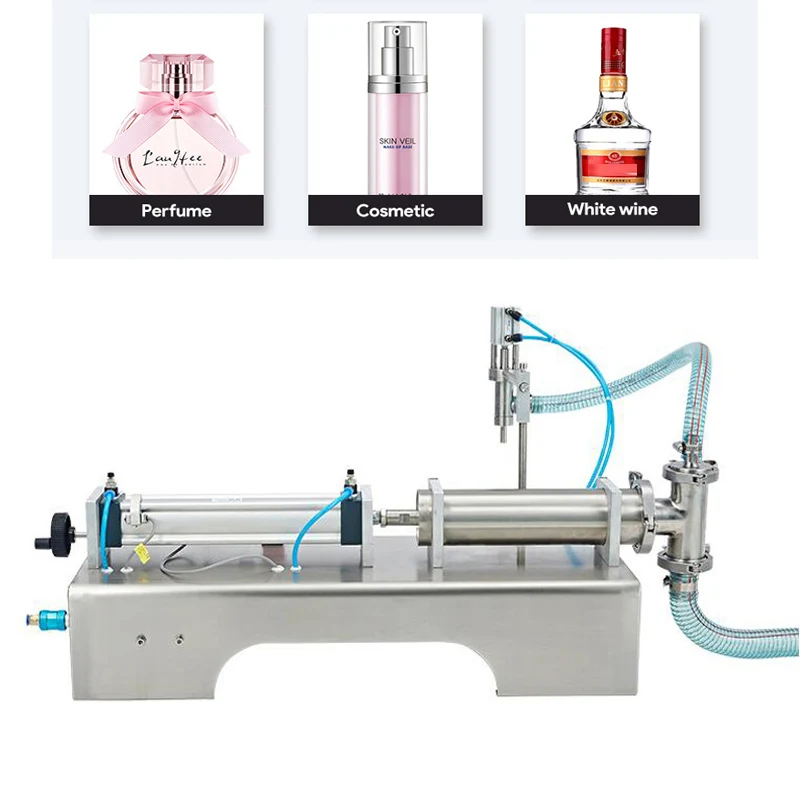 Пневматична машина за бутилиране на течности в бутилки с една глава, една малка педальная електрическа машина за бутилиране на течности