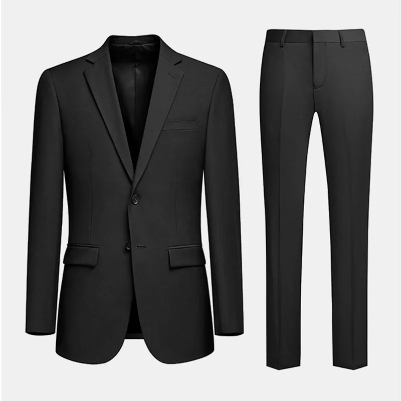 6291-2023 Мъжки костюм, мъжки яке, тънка професионално облекло за почивка, бизнес формат