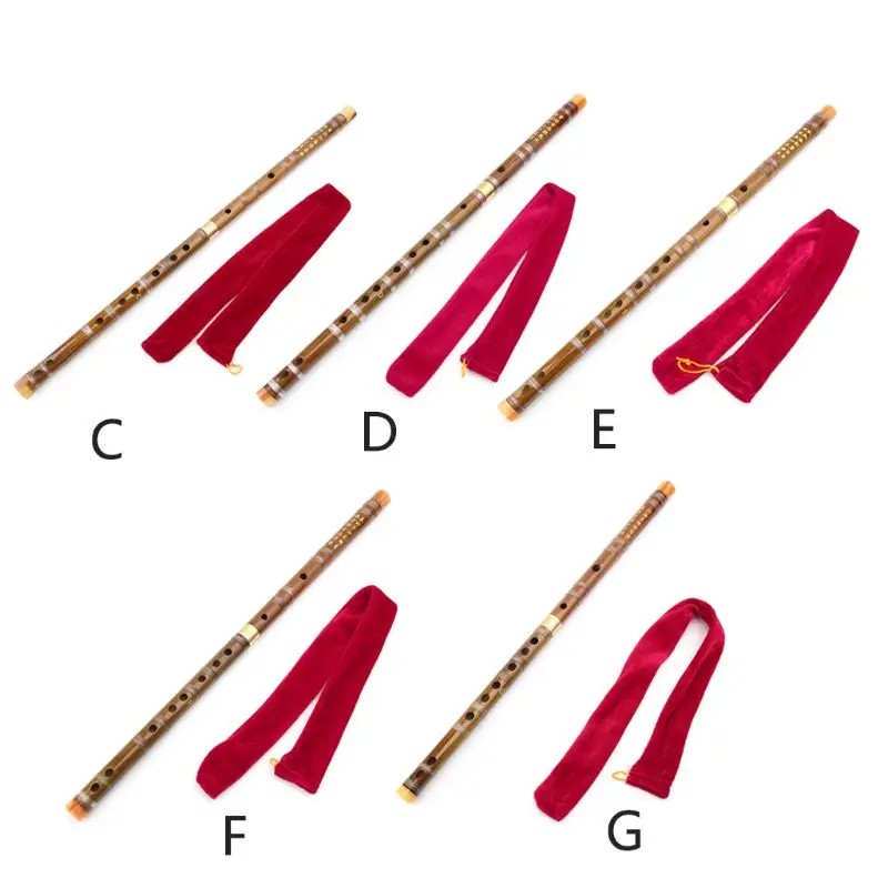Бамбук флейта-disi (за клавиш C, D, E, F, за начинаещи и за професионалисти,, Br